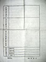 迫害法轮功学员的基本情况调查表（部份）