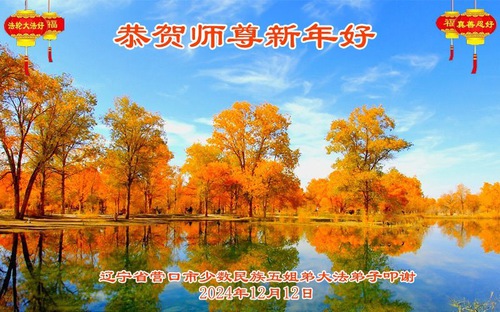 Image for article Falun Dafa Practitioners of Different Ethnicities Wish Master Li Hongzhi a Happy New Year