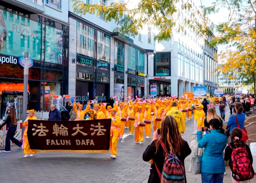 Image for article Leipzig, Germany: Rally and Parade Focus Attention on the CCP’s Persecution