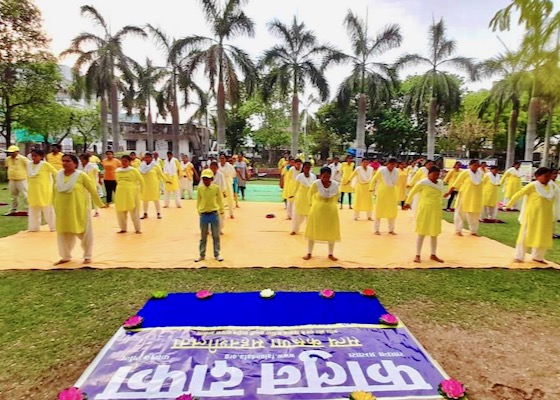Image for article India: World Falun Dafa Day Celebrated in Nagpur City, India