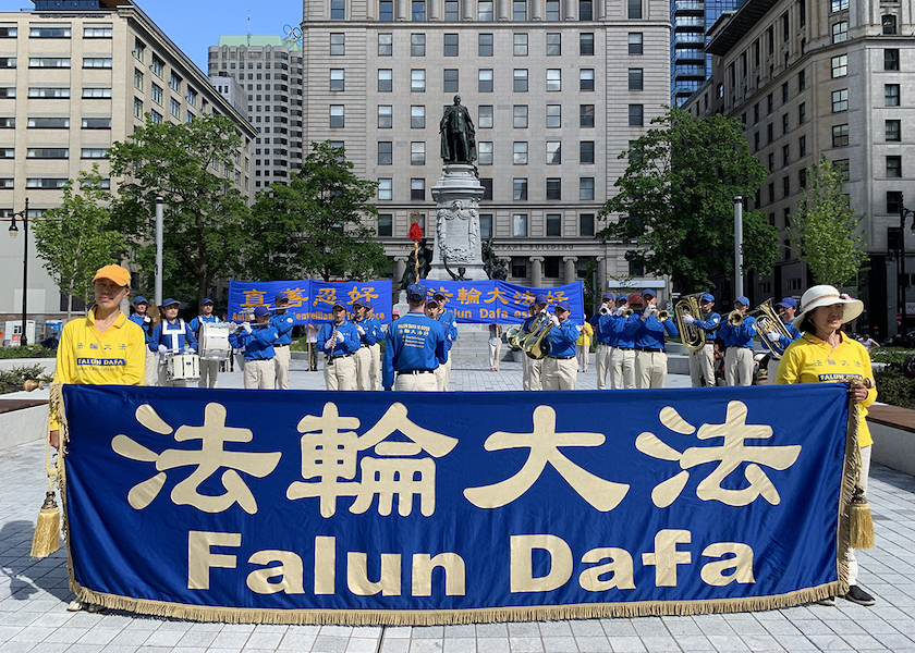Image for article Montreal: Meditation and Music Draws Interest in Falun Dafa and Support to End the Persecution