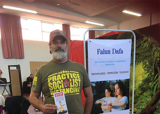 Image for article New Zealand: Otaki Residents Express Their Support for Falun Dafa During Spirit Fair