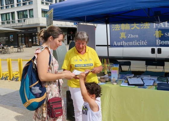 Image for article Lorient, France: Raising Awareness of the Chinese Communist Regime’s Persecution