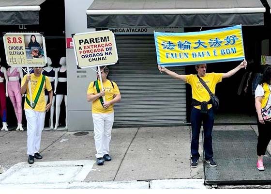 Image for article São Paulo, Brazil: Raising Awareness about Falun Dafa in Chinese Communities