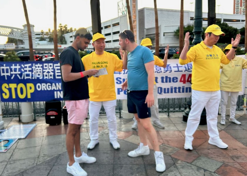 Image for article Las Vegas, USA: Rally and Group Practice Commemorate the April 25 Appeal