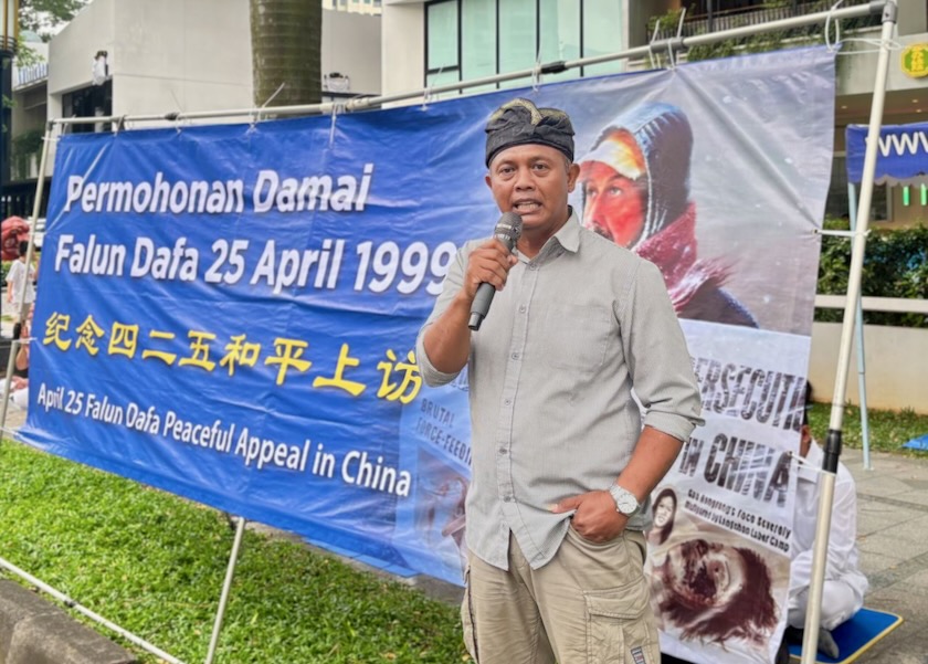 Image for article Jakarta, Indonesia: Peaceful Rally at Chinese Embassy Commemorates April 25