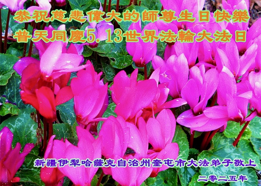Image for article Falun Dafa Practitioners of Different Ethnic Groups Respectfully Wish Master Li Hongzhi Happy Birthday