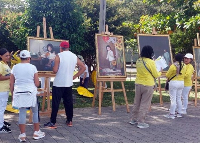 Image for article Colombia: Activities Call to End Decades-Long Persecution of Falun Dafa