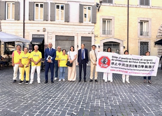 Image for article Italy: Dignitaries Condemn CCP Organ Harvesting During Rallies in Rome