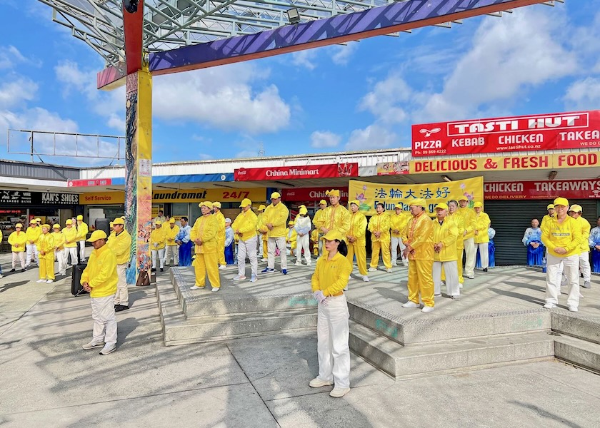 Image for article Auckland, New Zealand: People Condemn the Chinese Regime’s Persecution of Falun Dafa