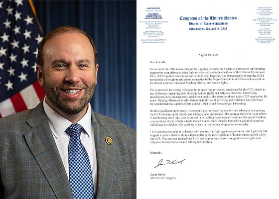 Image for article Missouri: U.S. Congressman Condemns the CCP’s Persecution of Falun Gong