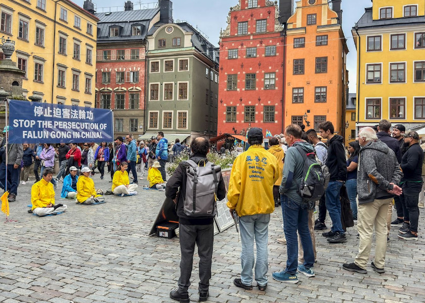 Image for article Support for Falun Dafa in Sweden