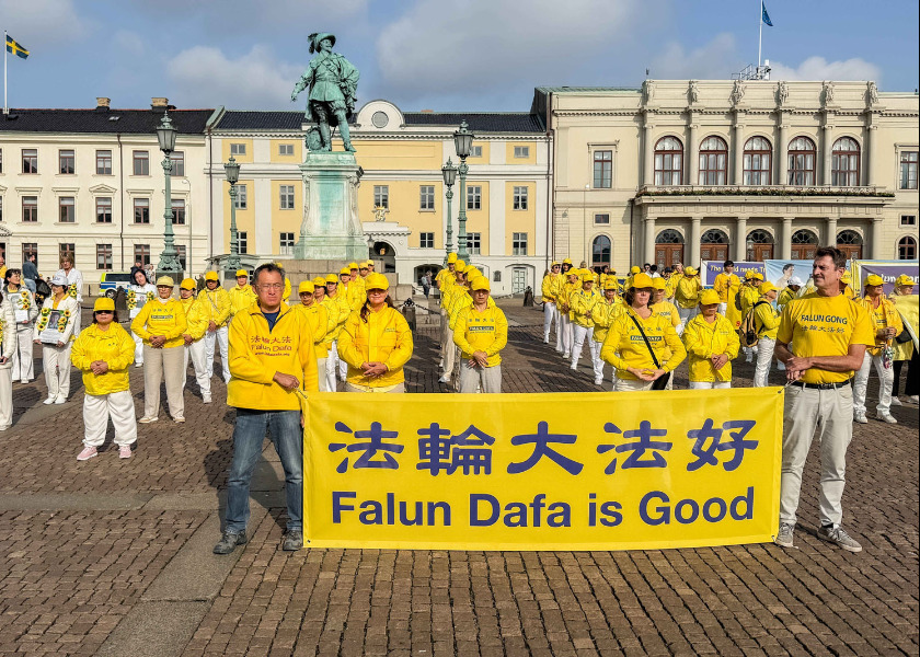 Image for article Sweden: Rally and March in Gothenburg Raise Awareness of the Persecution