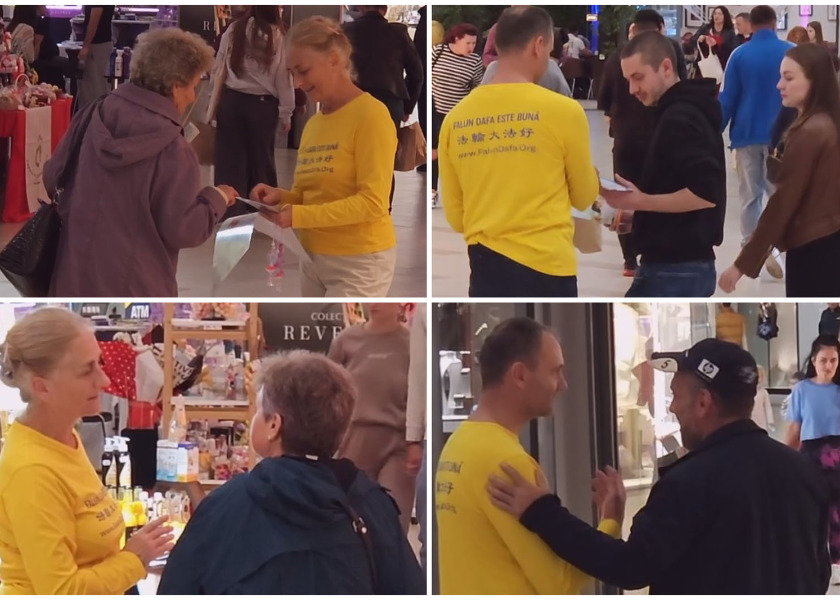 Image for article People Condemn the Persecution of Falun Dafa at Events in Romania