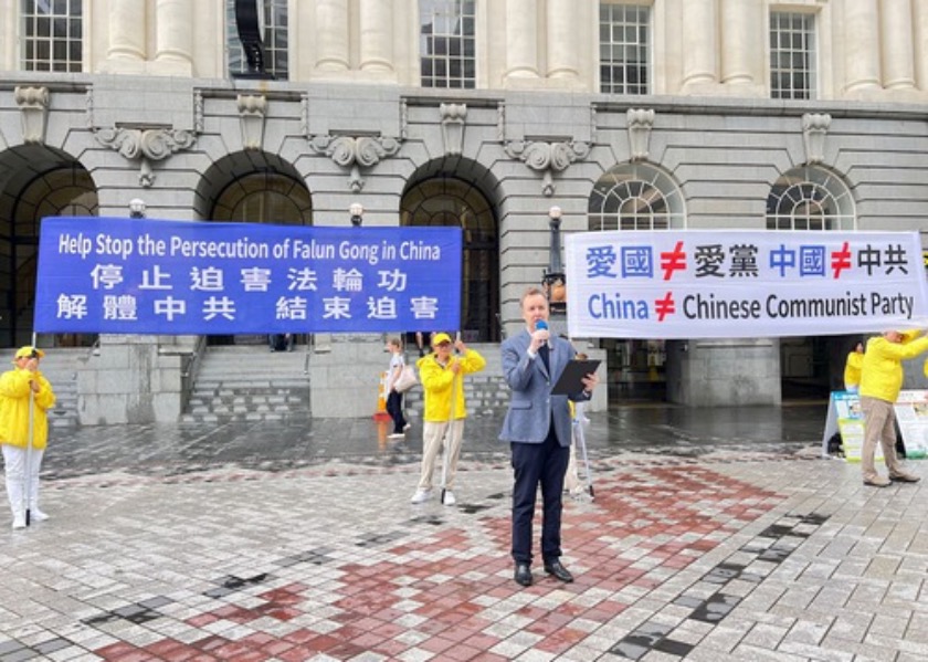 Image for article People Condemn the Ongoing Persecution During Rally in New Zealand