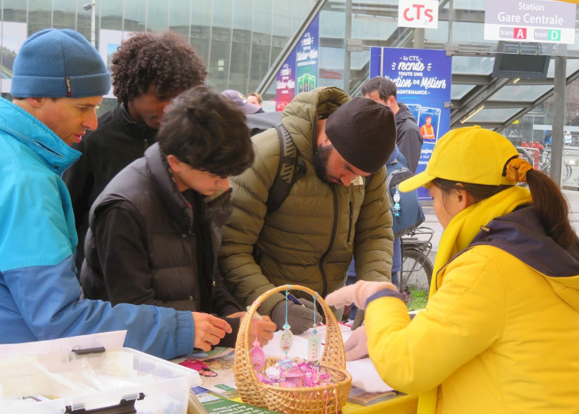 Image for article France: Falun Gong Group Holds Event During Council of Europe Meetings on Human Rights