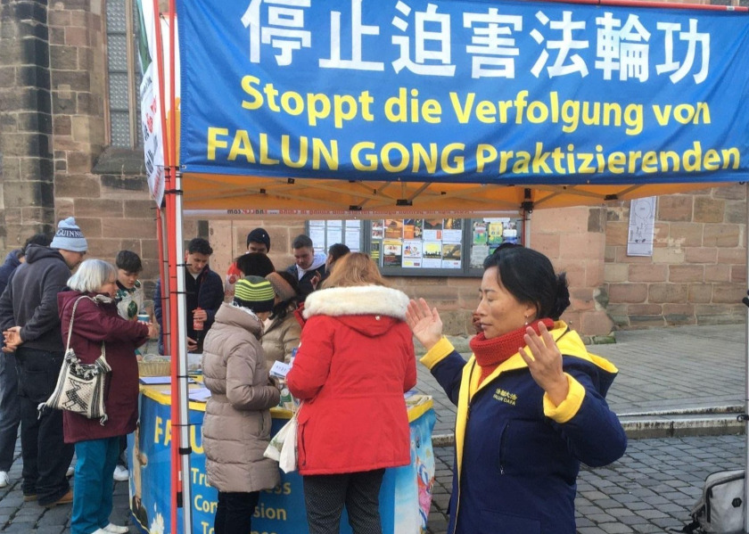 Image for article Practitioners Hold Vigil at Nuremberg Christmas Market