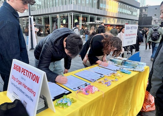 Image for article Signature Collection in the Netherlands Calls to End CCP’s Persecution