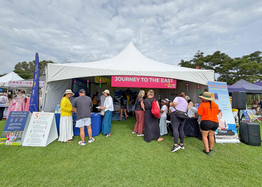 Image for article Falun Dafa Welcomed at Auckland Culture Fest