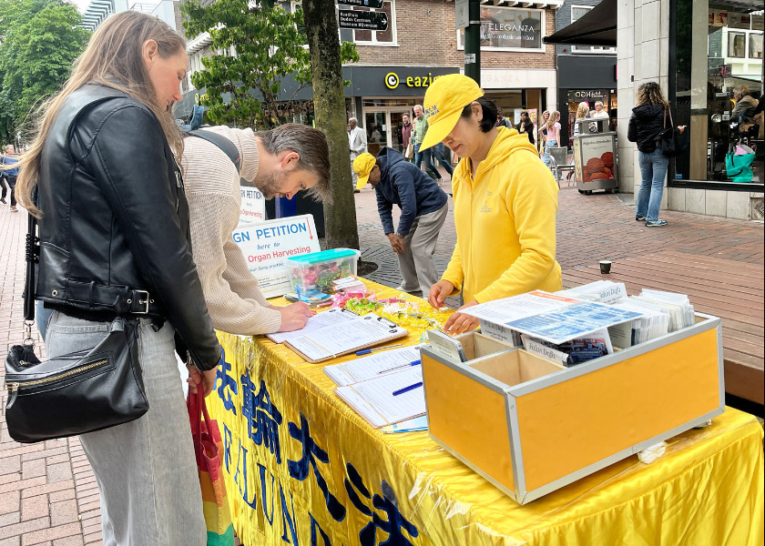 Image for article People in the Netherlands Support Practitioners’ Efforts to Expose the Persecution