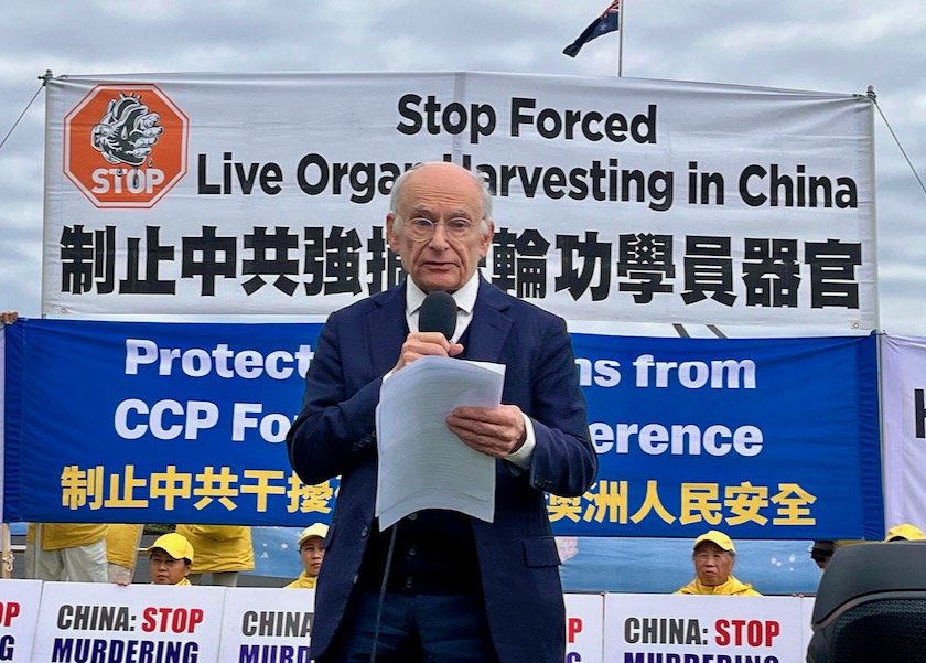 Image for article Australia: Rally in Canberra Condemns China's Forced Organ Harvesting and Transnational Repression